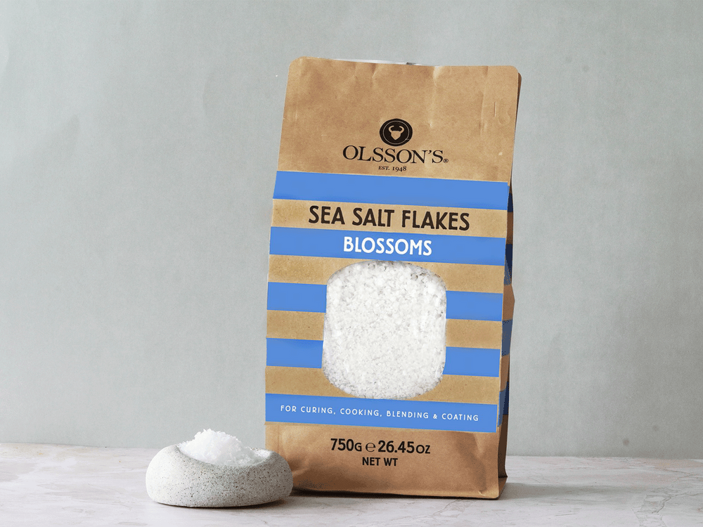Blossoms Sea Salt Flakes Kraft Bag 750g