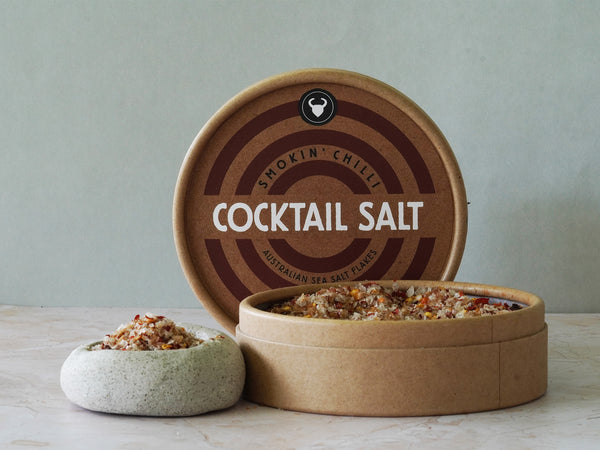 Smokin' Chilli Cocktail Salt Kraft Canister 120g