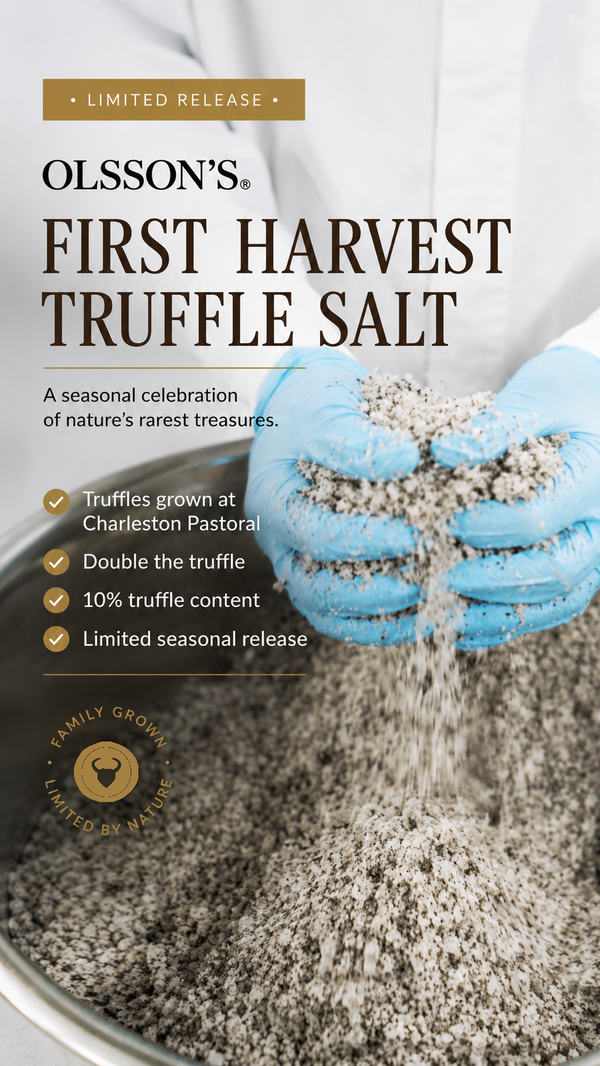 Olsson's First Harvest Truffle Salt Stoneware Jar 50g