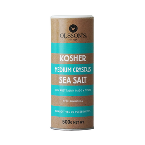 Kosher Salt Kraft Canister 500g