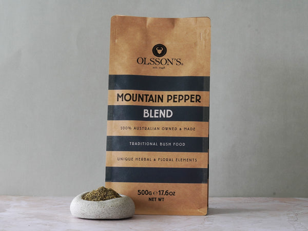 Mountain Pepper Blend Kraft Bag 500g