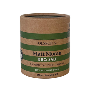 Olsson's x Matt Moran BBQ Salt Kraft canister 110g
