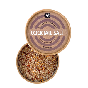 Smokin' Chilli Cocktail Salt Kraft Canister 120g