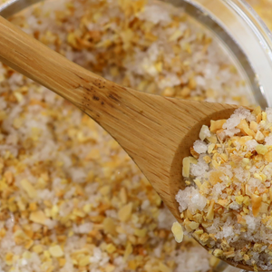 Lemon Zest Salt Rub Kraft Canister 140g