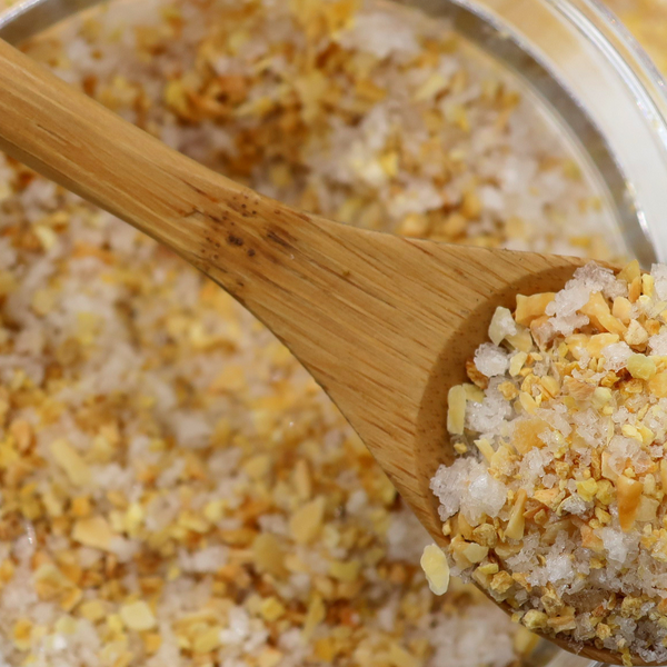 Lemon Zest Salt Rub Kraft Canister 140g