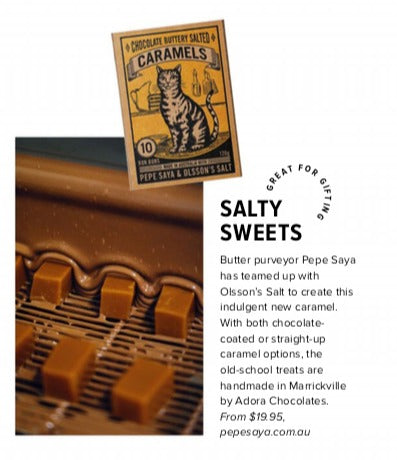 Chocolate Buttery Salted Caramels 120g