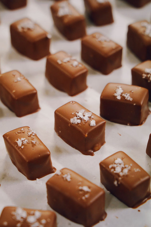 Chocolate Buttery Salted Caramels 120g