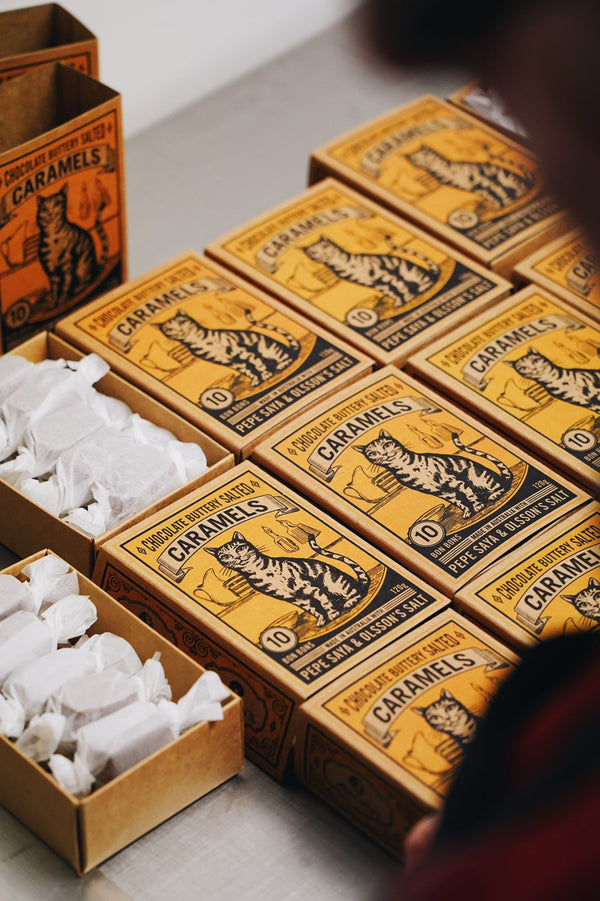 Chocolate Buttery Salted Caramels 120g