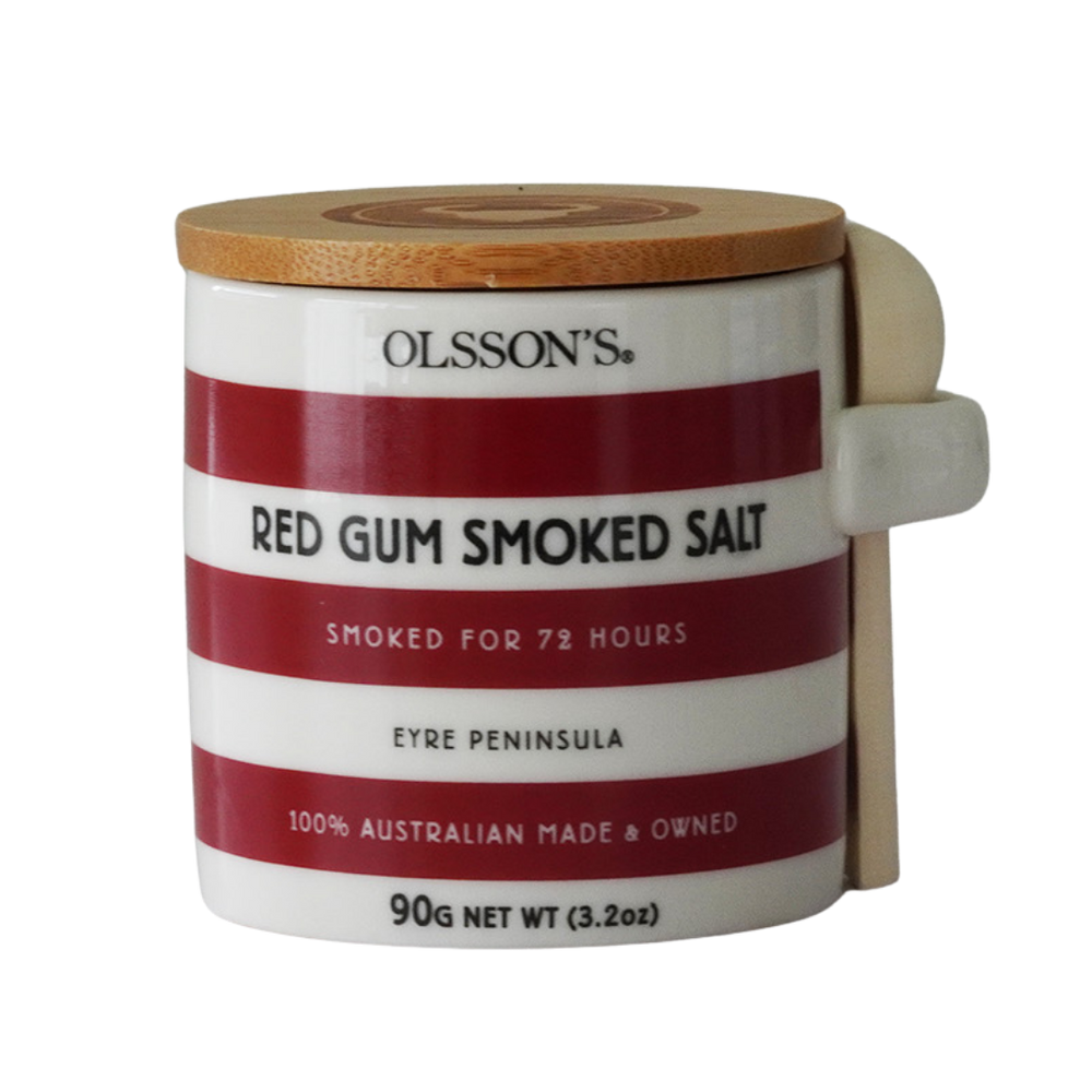 Red Gum Smoked Salt Stoneware Jar 90g