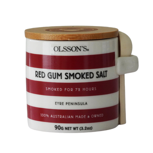 Red Gum Smoked Salt Stoneware Jar 90g
