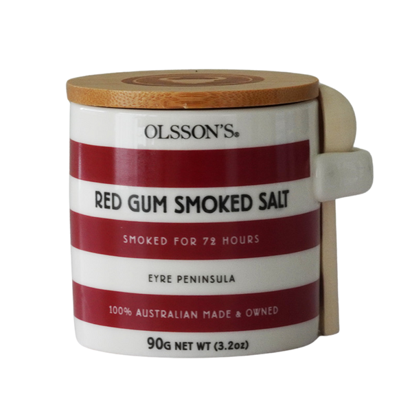 Red Gum Smoked Salt Stoneware Jar 90g