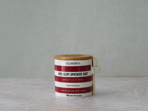 Red Gum Smoked Salt Stoneware Jar 90g