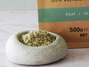 Saltbush & Mountain Pepper Leaf Salt Kraft Bag 500g