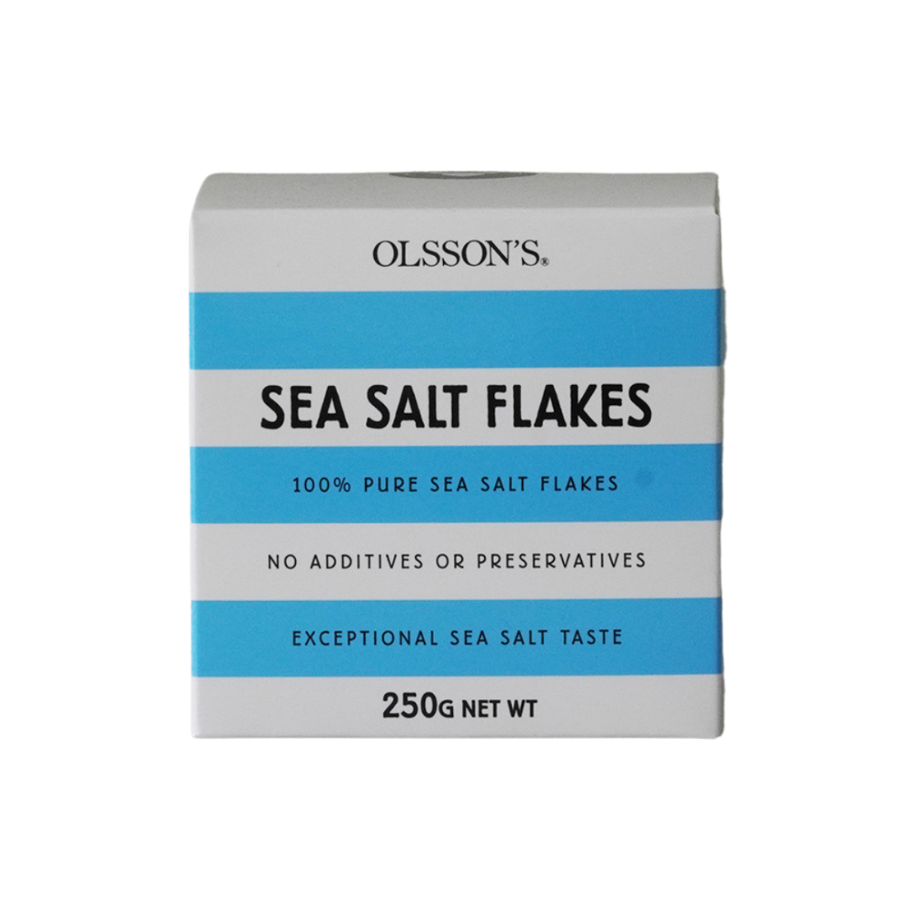 Sea Salt Flakes Cube Box 250g