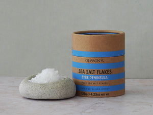 Sea Salt Flakes Kraft Canister 120g