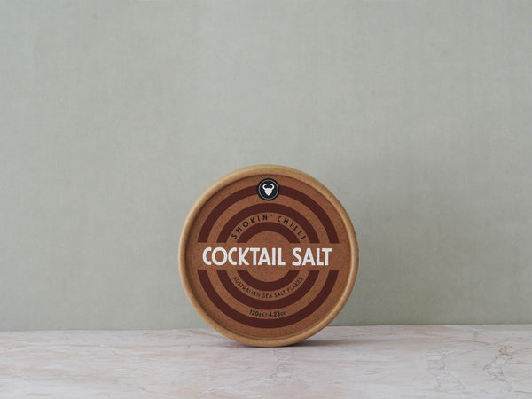 Smokin' Chilli Cocktail Salt Kraft Canister 120g