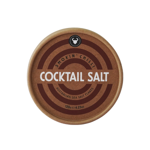Smokin' Chilli Cocktail Salt Kraft Canister 120g