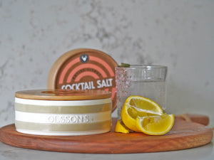 Salt Keeper with Bamboo Lid