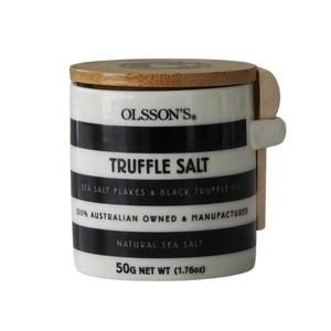 Olsson's First Harvest Truffle Salt Stoneware Jar 50g