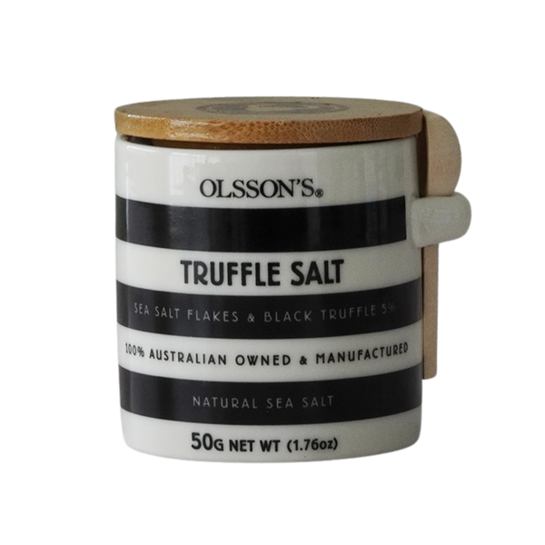 Olsson's First Harvest Truffle Salt Stoneware Jar 50g