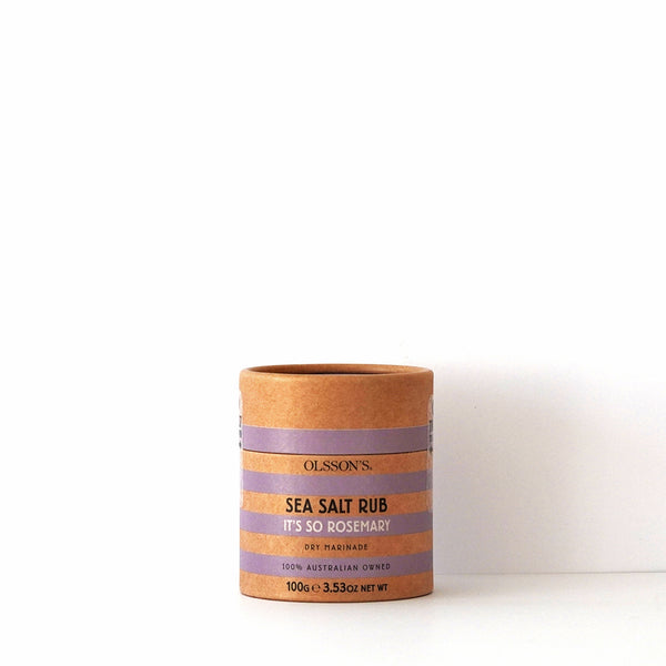It's So Rosemary Salt Rub Kraft Canister 100g
